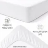 Strauss Home® Premium Spannbettlaken – 160 g/m² Gekämmte Produktbild-Vorschau 4