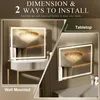 VANITII Hollywoodzkie lustro do makijażu 100cm x 80cm z Podgląd zdjęcia produktu 8