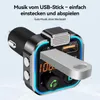 Bluetooth FM Transmitter Auto BT5.0 KFZ Adapter QC3.0 PD20W Produktbild-Vorschau 7