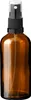 5x Glasflasche braun 100 ml mit schwarzem Zerstäuber Produktbild-Vorschau 2