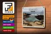 Blechschild Reise 18x12cm Lanzarote Spanien Charco del Palo Produktbild-Vorschau 3