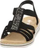 Rieker Keilsandaletten Damen 31373730393531 Schwarz 40 EU Produktbild-Vorschau 62