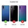 Huawei Silicon Case Custodia per Huawei P20 Nero Anteprima dell’immagine prodotto 6