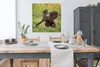 MuchoWow® Poster Elefant - Baby - Kalb 100x100 cm - Produktbild-Vorschau 3