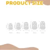 10 Stück Gitarren-Fingerschutz aus rutschfestem Silikon für Produktbild-Vorschau 4