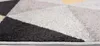 Tappeto Tapiso LAZUR Moderno Nero Grigio Giallo Camera dei Anteprima dell’immagine prodotto 5