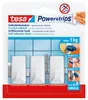 TESA 57072-00000, Drinnen, Handtuchhaken, Weiß, Kunststoff, Produktbild-Vorschau 1