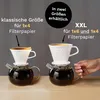Creano Porzellan Kaffeefilter (Weiß), Filter Größe 4 für Produktbild-Vorschau 6