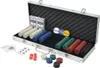 vidaXL Poker Set mit 500 Chips Aluminium Produktbild-Vorschau 1