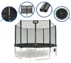 Aga SPORT PRO Trampolína 430 cm Tmavo zelená + ochranná Náhľad obrázku produktu 3