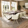 tectake® Samt-Drehstuhl Lona gepolstert 56 x 59 x 81 cm Produktbild-Vorschau 7