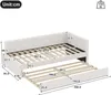 MODFU Daybett 90x200,Kinderbett mit Ausziehbett und Produktbild-Vorschau 7
