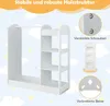 Kinderkleiderschrank mit Spiegel und Kleiderstange, Kinder Produktbild-Vorschau 4