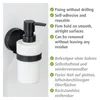 WENKO Static-Loc® Plus Seifenspender Pavia Schwarz, Produktbild-Vorschau 4