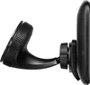 Side view of a black GPS navigation device mount attached to the device. Voir les images du produit