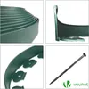 VOUNOT® Flexible Rasenkante Beeteinfassungen Kunststoff, Produktbild-Vorschau 4