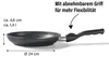 STONELINE®  Germany Padella da 24 cm con manico rimovibile Anteprima dell’immagine prodotto 4