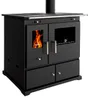 Dřevěná kamna Prometey Praktik Lux 9,4 kW | Trouba | Litina Náhled obrázku produktu 3