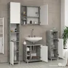 Vicco Badmöbel-Set Fynn, 3 Teile, mit Hochschrank, Produktbild-Vorschau 4