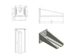 Wandkonsole zweifach Gr. 1 + 2 MEA 10335410 Produktbild-Vorschau 2
