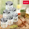 KADAX Pots à épices "Yenne", Pots à épices en verre avec Voir les images du produit 5