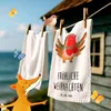 Mr. & Mrs. Panda Handtuch Rotkehlchen Weihnachten - Weiß - Produktbild-Vorschau 2