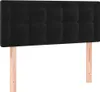 vidaXL Boxspringbett mit Matratze & LED Schwarz 90x190 cm Produktbild-Vorschau 6