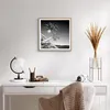 Gerahmtes Poster - Rahmen in heller Eiche - Voll der Mond Produktbild-Vorschau 6