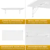 Wandklapptisch Schreibtisch Tischplatte 80x40 cm in Weiß Produktbild-Vorschau 5