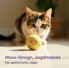 Knupis Filzbälle für Katzen - 6 Bälle Wolle - Nachhaltiges Produktbild-Vorschau 5