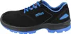 A side view of a black and blue Atlas safety shoe. Produktbild-Vorschau