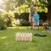 relaxdays 10023484_0 relaxdays Kubb Wikingerspiel Wurfspiel Anteprima dell’immagine prodotto 5