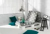 Matelas pliant - Gris - Tissu mixte - 70 x 190 cm - avec Voir les images du produit 2