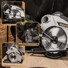 Handkreissäge 2000W für Holz, Laserführung, 3× Sägeblatt, Produktbild-Vorschau 7