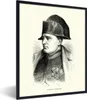 MuchoWow® Gerahmtes Poster Illustration von Napoleon Produktbild-Vorschau 1