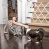 Relaxdays Hundeabsperrgitter, ausziehbar bis 118 cm, Produktbild-Vorschau 3