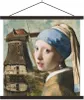 MuchoWow® Textilposter Das Mädchen mit dem Perlenohrring - Produktbild-Vorschau 1