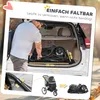 PawHut – skládací kočárek pro malé psy do 10 kg s gumovými Náhled obrázku produktu 7