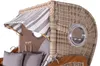 Strandkorb-Set - bene living - Ammersee Grande XL Teak - PE Produktbild-Vorschau 4