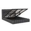 Letto imbottito INONEFT 180x200 cm con LED, letto per Anteprima dell’immagine prodotto 11