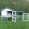 Kaninchenstall, Hasenstall, Hasenvilla, Kleintierstall Produktbild-Vorschau 2