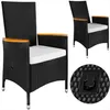 Casaria Poly Rattan Sitzgruppe Verona Premium 8 Produktbild-Vorschau 2