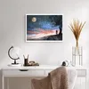 Poster - Poster ohne Rahmen - Himmel Mond Liebhaber - 70x50 Produktbild-Vorschau 5