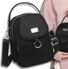 Mini borsa telefonica multifunzionale da donna, nera, Anteprima dell’immagine prodotto 6