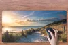 MuchoWow® Schreibtischunterlage Sonnenuntergang - Strand - Produktbild-Vorschau 3