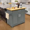 Kuchyňský vozík LZQ s kolečky, pojízdný servírovací vozík, Náhled obrázku produktu 12