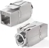 Keystone Modul RJ45 CAT 6a 180° Anschluss frontale Produktbild-Vorschau 2