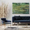 Leinwandbild (120x80cm): Claude Monet - Seerosen, echter Produktbild-Vorschau 2