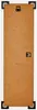 The back of a white picture frame with black corner protectors. Produktbild-Vorschau