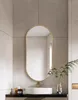 Ovaler Spiegel 100x50cm goldener Rahmen Produktbild-Vorschau 2